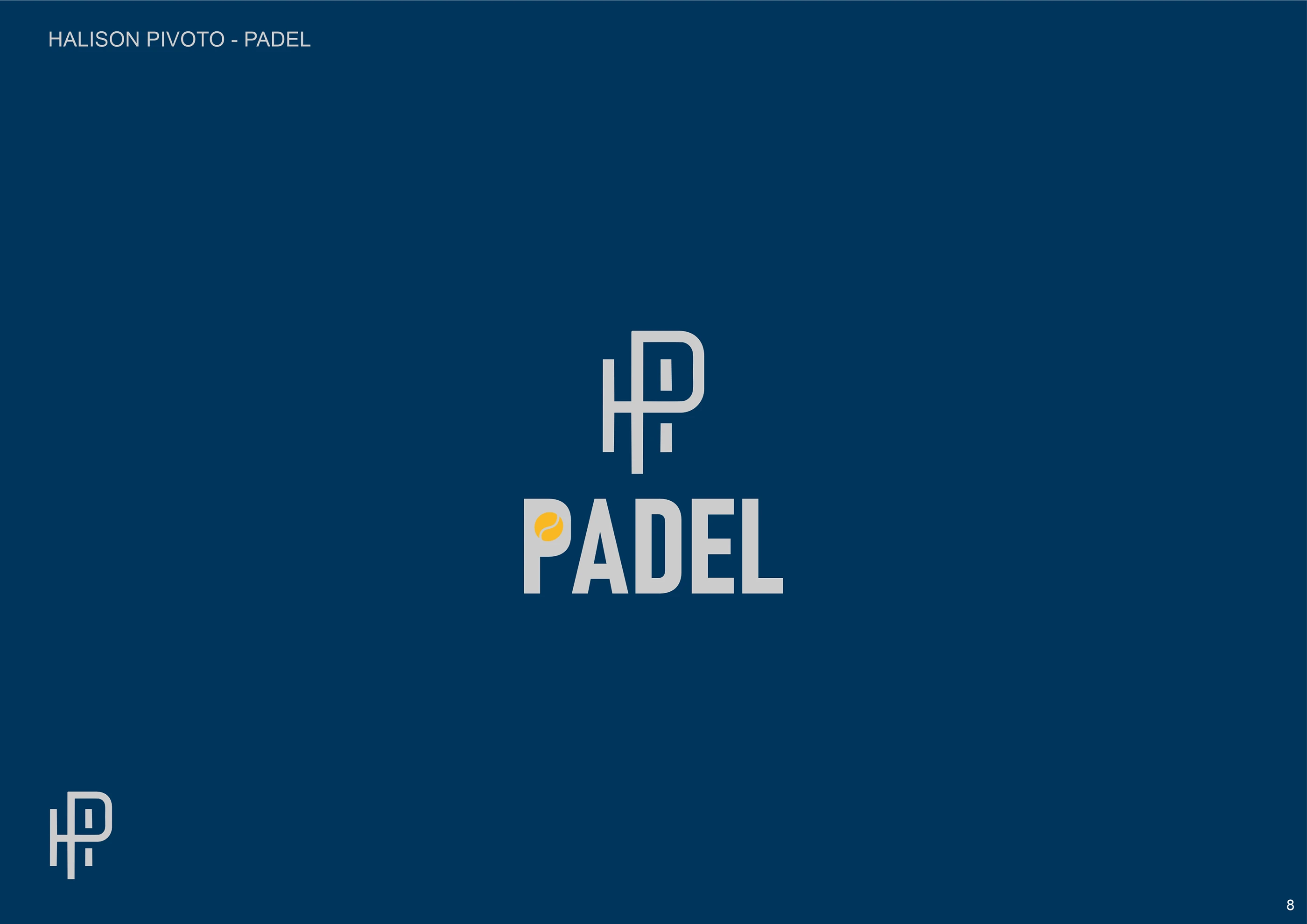 HP Padel, manual da marca, página 8